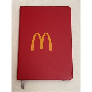 McDonalds Red Golden Arches Notebook Diary Small Lined Journal 5x8